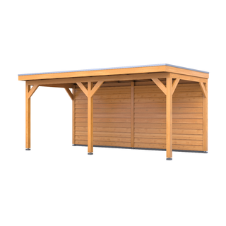 Douglas overkapping 402 x 492 cm + wanden Verando, Pure